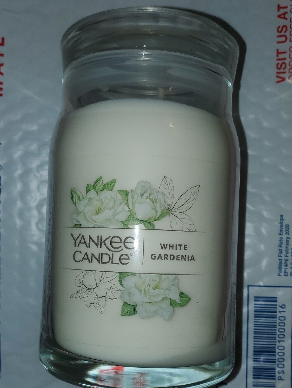Yankee Candle White Gardenia Jar Candle - 2 Wick 20oz Signature Jar